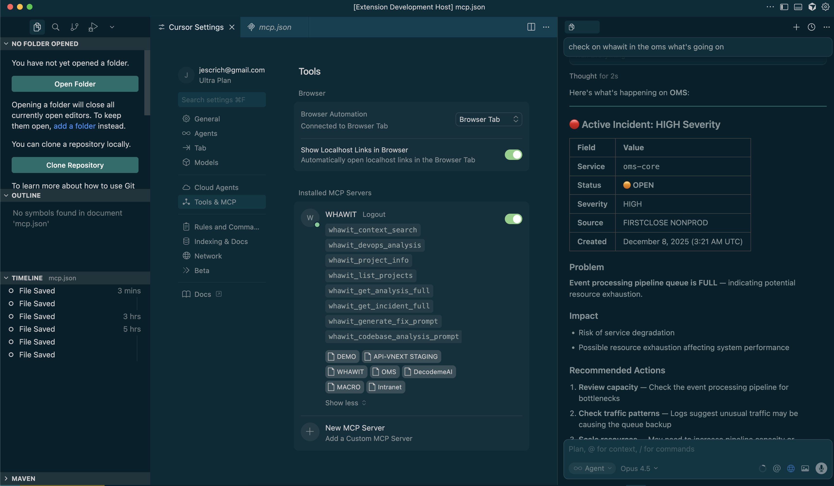 Analysis Summary view in VS Code